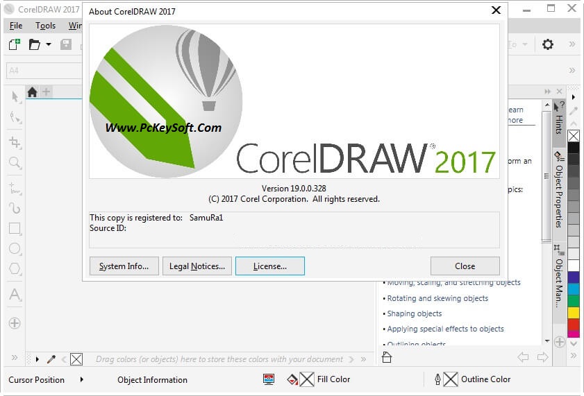 corel draw x7 serial number free download